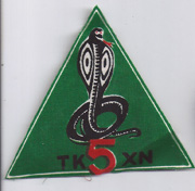 Vietnam 5th Special Forces Group Command & Control Pocket Patch5th Special Operations Loi Hoi Type Unit Patch