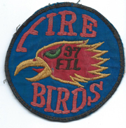 Vietnam 71st Assault Helicopter Company FIREBIRDS Pocket Patch With Callsign