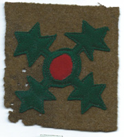 WWI 4th Division Artillery Patch