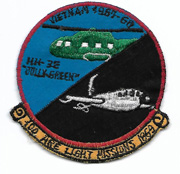 US Air Force 100 Arc Light Mission Vietnam 1967-68 Squadron Patch