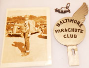 WWII or Before Baltimore Parachute Club Group Shown In Heroes In Our Midst
