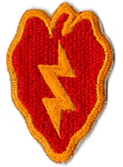 WWII 25th Division Patch