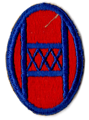 WWII 30th Division Patch
