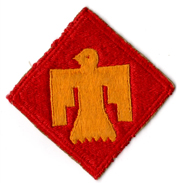 WWII 45th Division Patch