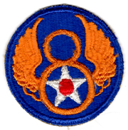 WWII AAF 8th Air Force Patch