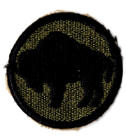 WWII 92nd Division Patch