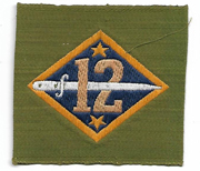 WWI 12th Division Liberty Loan Patch