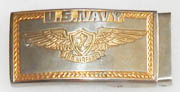 1970's-1980's Air Warfare Wings US Navy Philippine Made Belt Buckle