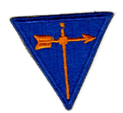 WWII AAF Weather Specialists Triangle  Patch