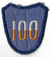 1940's-1950's Theatre Made 100th Division Patch
