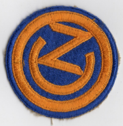 WWII 102nd Division Patch