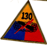 130th Armor Patch.