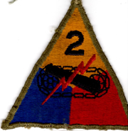 WWII 2nd Armor Division Patch