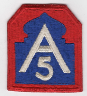 WWII 5th Army Patch