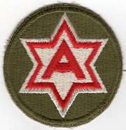 WWII 6th Army Patch
