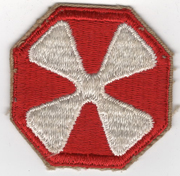 WWII 8th Army Patch.