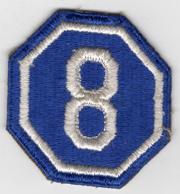 WWII 8th Corps Patch.