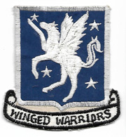 Vietnam 228th Aviation Company WINGED WARRIORS Pocket Patch
