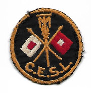 WWII Massachusetts Institute Of Technology Signal Corps CESL Cap Patch
