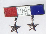 WWII United States Army Mothers Service Badge