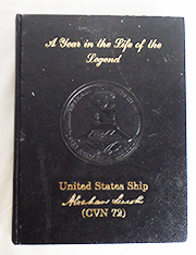 USS Abraham Lincoln maiden deployment 1991 yearbook