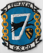 Vietnam 11th Aviation General Support Company Pocket Patch