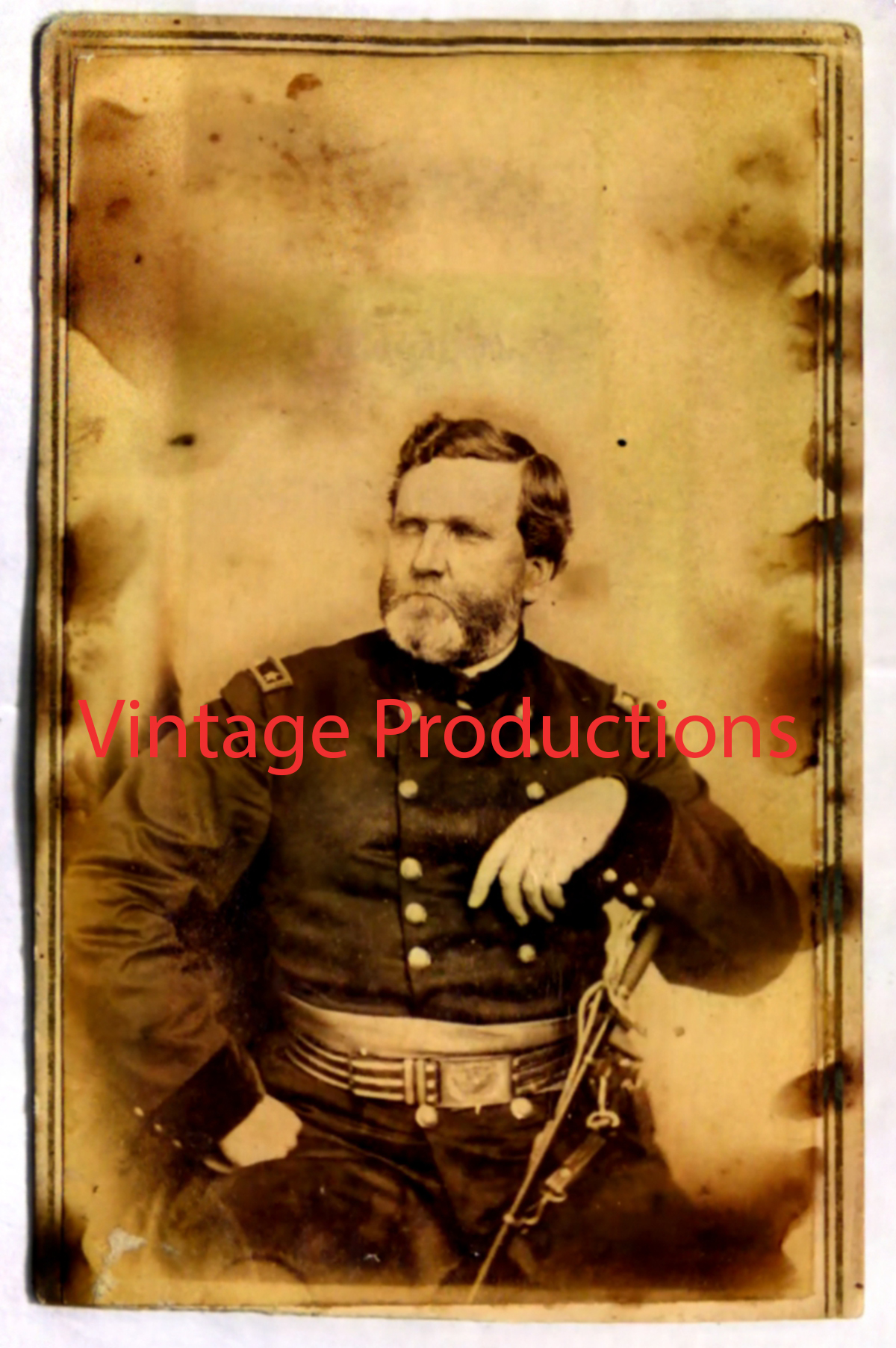 Civil War Portrait of General Thomas