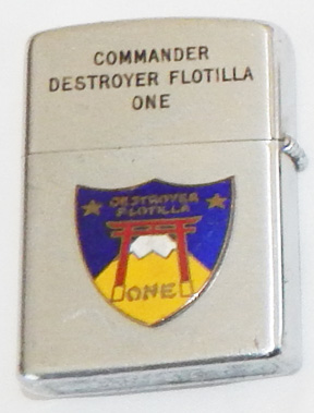 1960's US Navy Commander Destroyer Flotilla One Prince Lighter