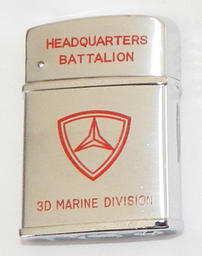 1960's US Marine Corps 3rd Marine Division Battalion Headquarters Vietnam Lighter