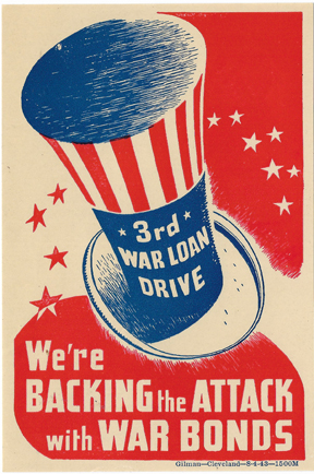 WWII 3rd War Loan Sticker (?)