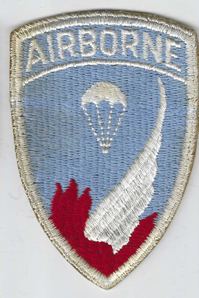 1950's 187th RCT / Regimental Combat Team Light Blue Background Patch