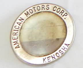 WWII Era American Motors Corporation Home Front Workers ID Badge