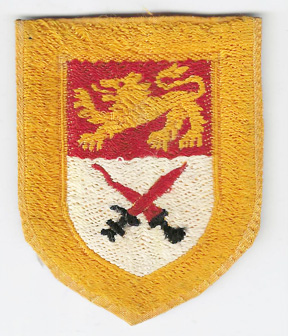 WWII-Occupation 15th Cavalry Regiment Silk Woven Patch