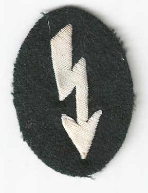 WWII German Army Infantry Signal  Trade Badge