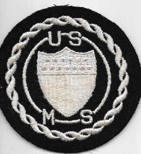 WWII US Maritime Service PX / Sweetheart Patch