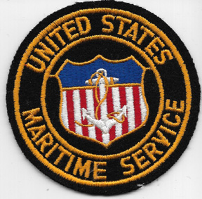 WWII US Maritime Service Sweetheart / PX Patch