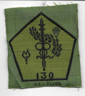 ARVN / South Vietnamese Army 130th Quartermaster Directorate Patch