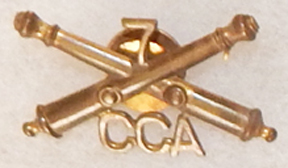 WWI Or Before 7th Corps Of Coastal Artillery Collar Device