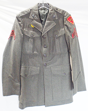 Marine Corps 3rd Division Cpl. Iwo Jima Vet Uniform