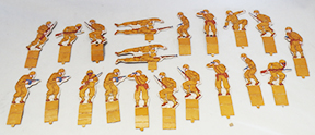 1940's Paper Toy Soldiers