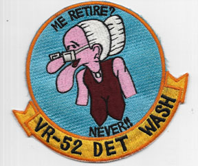 Vn Era US Navy Granny VR-52 Washington Detachment Squadron Patch