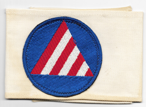 WWII Home Front Air Raid Warden Civil Defense Armband