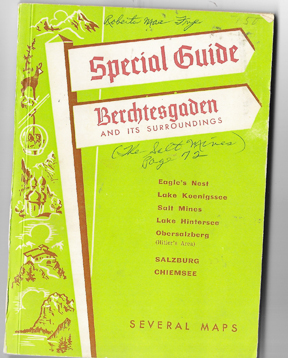 Occupation Period Special Guide To Berchtesgaden Map Book
