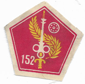 ARVN / South Vietnamese Army 152nd Quartermaster Directorate Patch