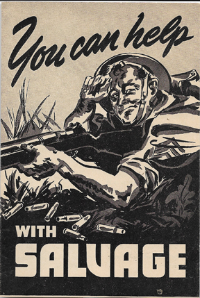 WWII You Can Help With Salvage Pamphlet Printed By Coca-Cola