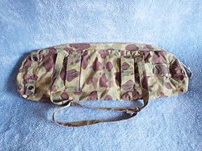 Very rare WWII USMC Camouflaged Reising SMG Carry Bag