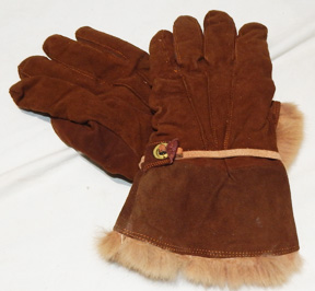WWII Japanese Army Pilots Flight Gloves
