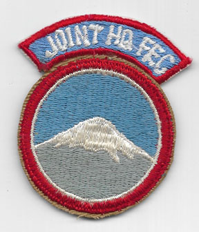 1950's Joint Headquarters Far East Command Patch
