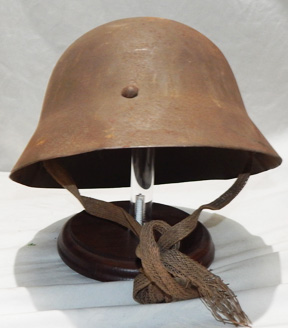 WWII Japanese AAA / Home Front Lightweight Civil Defense Helmet