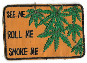 Vietnam Marijuana Novelty Patch